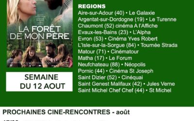 Into Dad’s Woods is still in theaters in France!